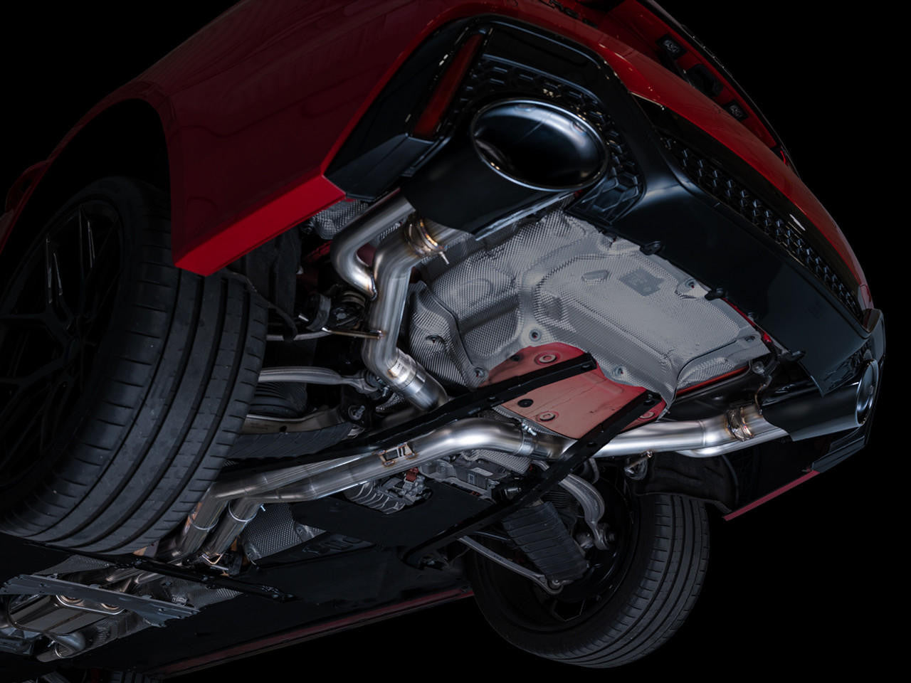 AWE SwitchPath Exhaust for C8 Audi RS 6-RS 7 - Diamond Black RS-style Tips - Apollo Off-Road