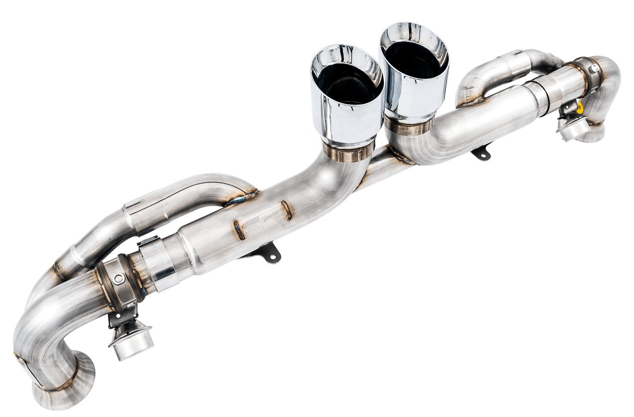 AWE SwitchPath Exhaust for Porsche 991.1 - 991.2 GT3 - RS - Chrome Silver Tips - Apollo Off-Road