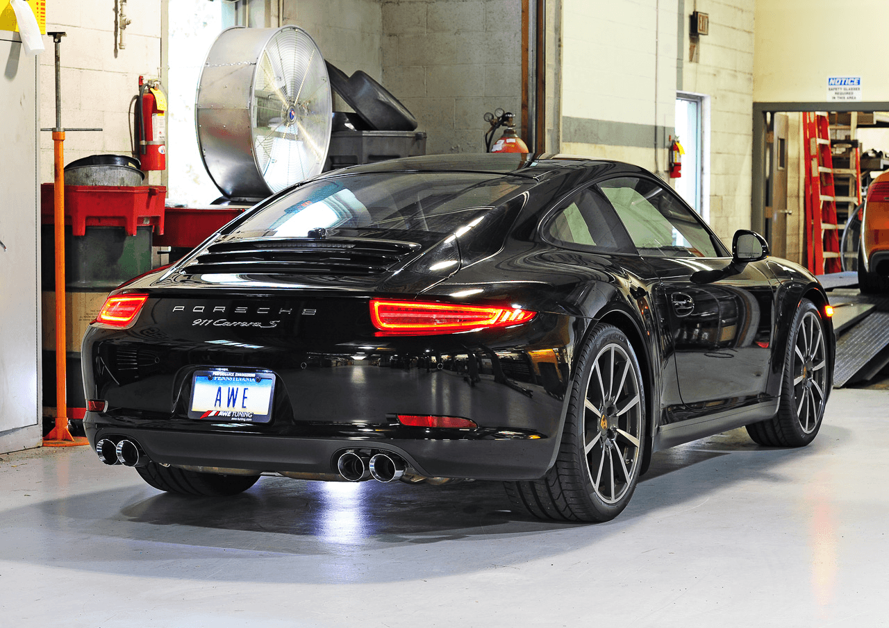AWE SwitchPath Exhaust for Porsche 991 - Non-PSE Cars - No Tips - Apollo Off-Road