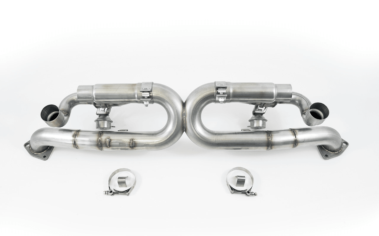 AWE SwitchPath Exhaust for Porsche 991 - PSE cars - Diamond Black Tips - Apollo Off-Road