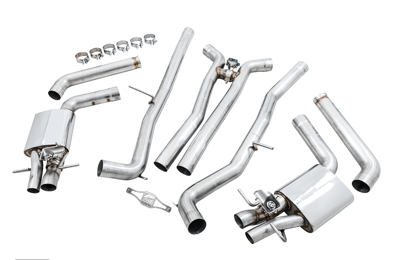 AWE SwitchPath Exhaust for W213 AMG E63-S Sedan - Wagon (for AMG Performance Exhaust Cars) - Apollo Off-Road