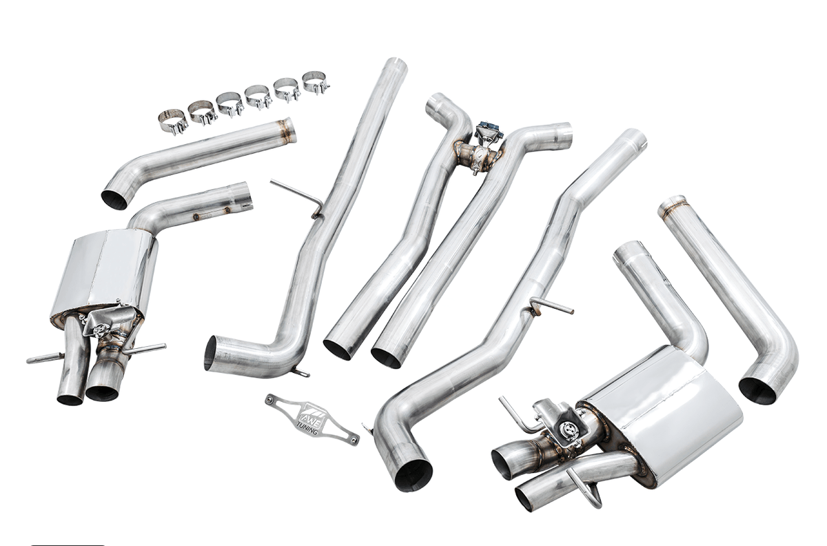 AWE SwitchPath Exhaust for W213 AMG E63-S Sedan - Wagon (for AMG Performance Exhaust Cars) - Apollo Off-Road