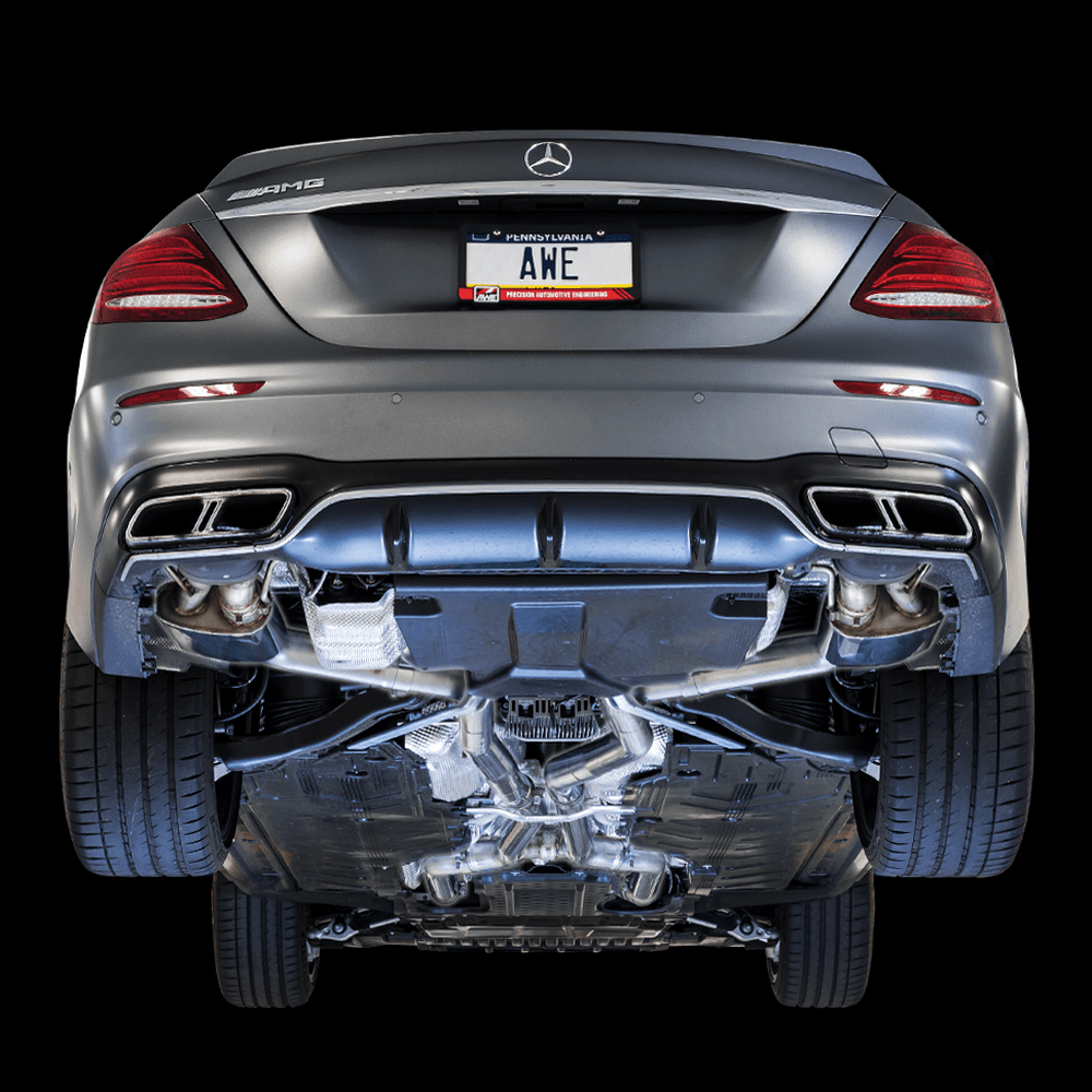 AWE SwitchPath Exhaust for W213 AMG E63-S Sedan - Wagon (for Non-AMG Performance Exhaust Cars) - Apollo Off-Road