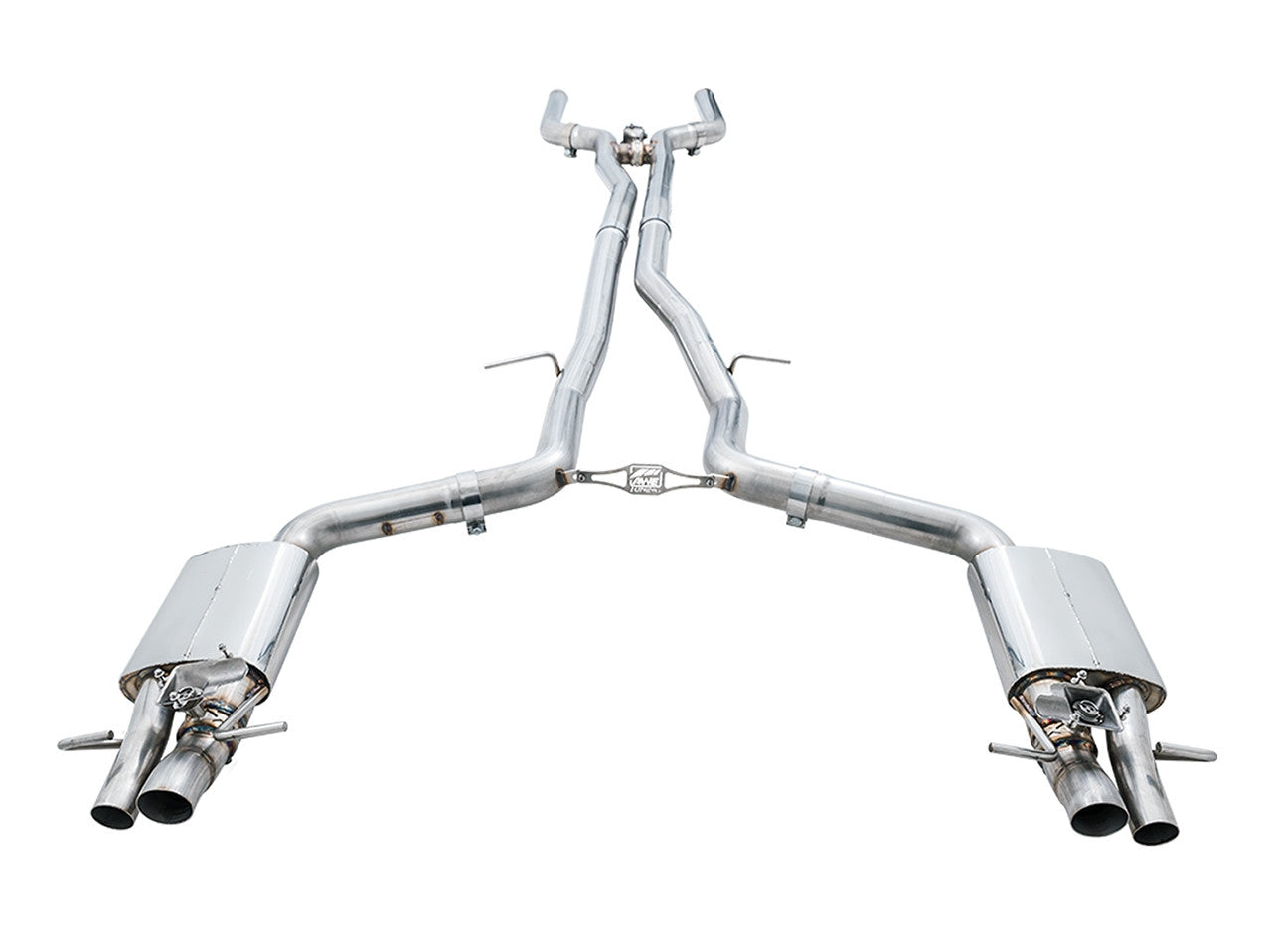 AWE SwitchPath Exhaust System for 2019+ Mercedes-Benz W205 AMG C63-S Sedan - Non-Dynamic Performance Exhaust cars (no tips) - Apollo Off-Road