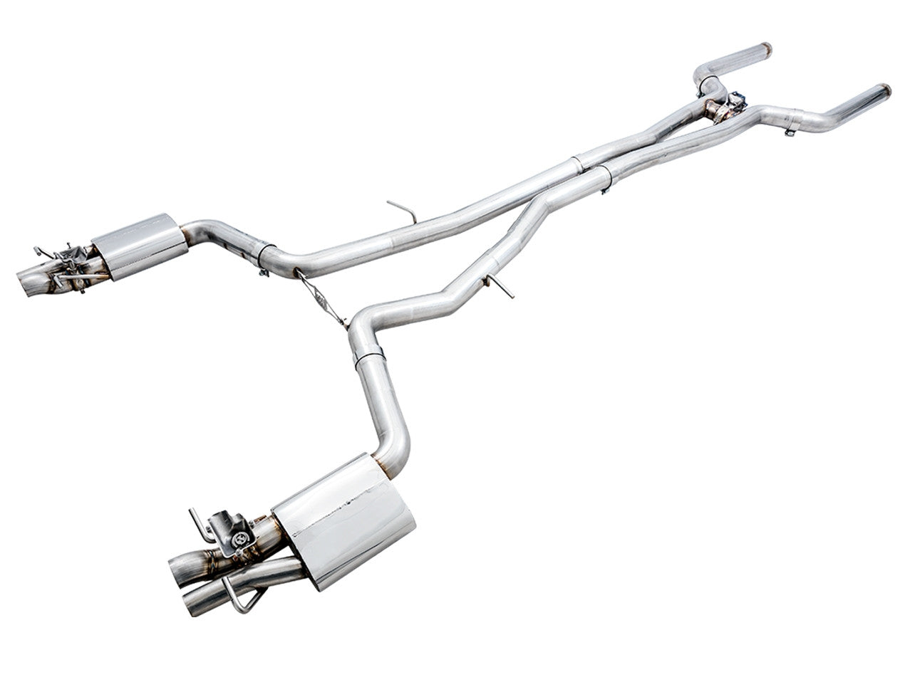 AWE SwitchPath Exhaust System for 2019+ Mercedes-Benz W205 AMG C63-S Sedan - Non-Dynamic Performance Exhaust cars (no tips) - Apollo Off-Road