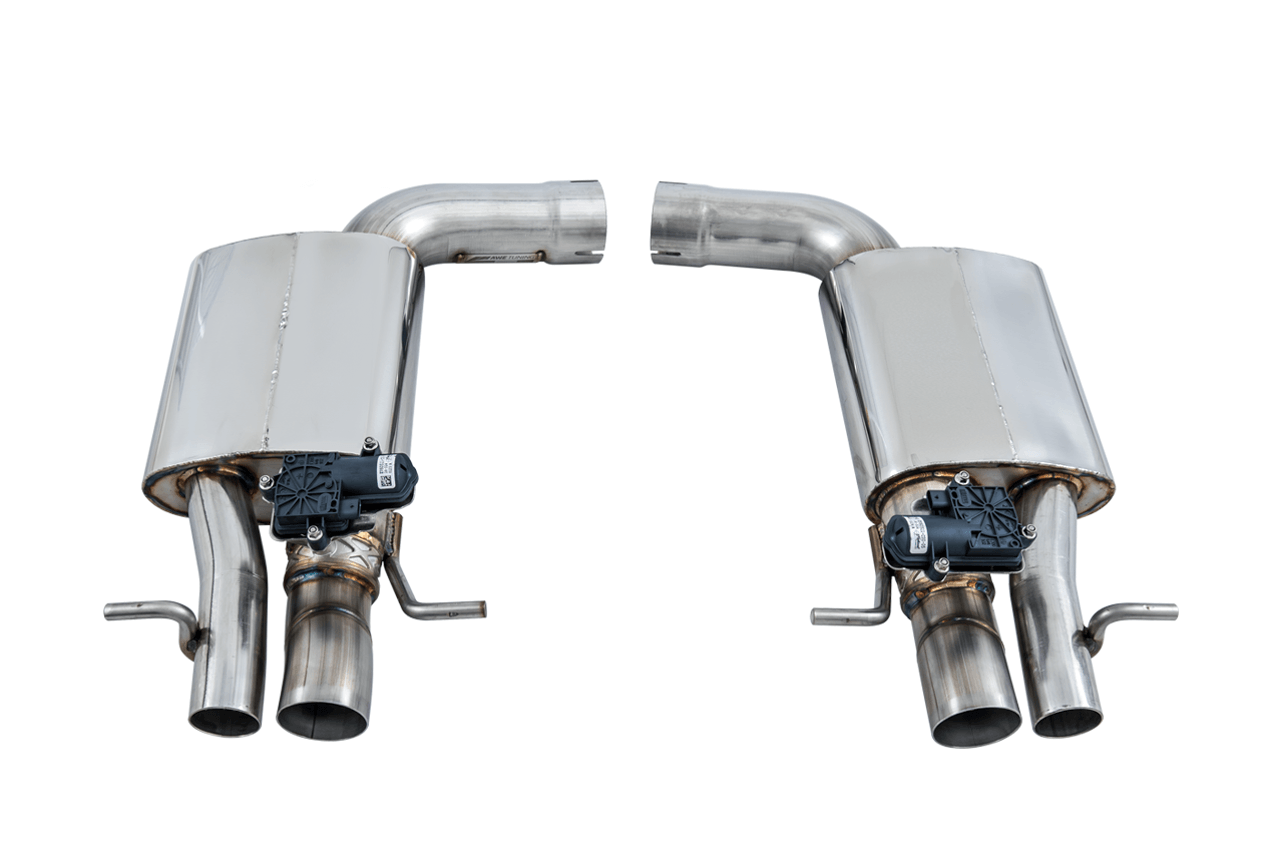 AWE SwitchPath Exhaust System for Mercedes-Benz W205 AMG C63-S Sedan - Non-Dynamic Performance Exhaust Cars (No Tips) - Apollo Off-Road