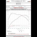 AWE Touring Edition Axle-back Exhaust for BMW F22 M235i - M240i - Chrome Silver Tips (102mm) - Apollo Off-Road