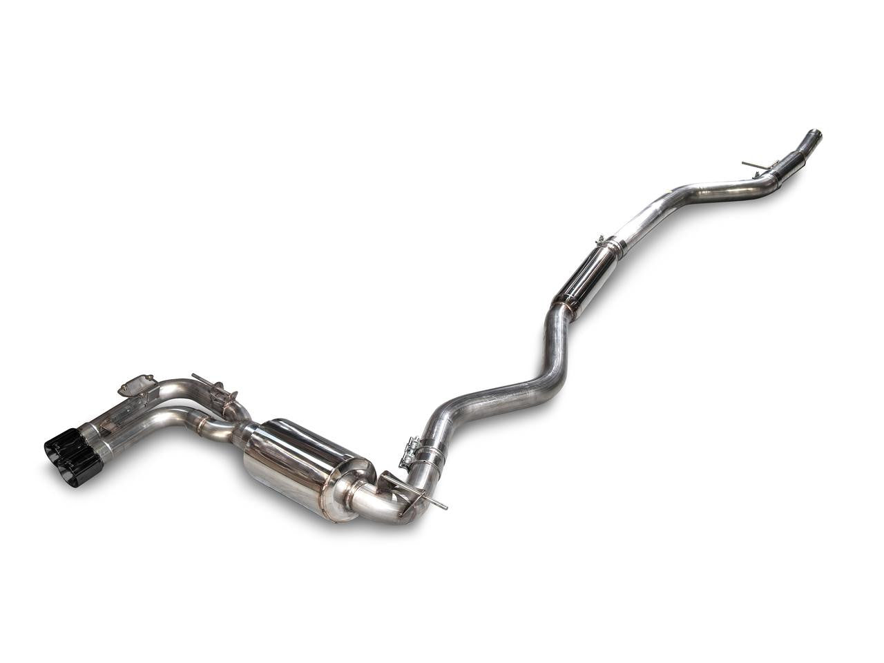 AWE Touring Edition Axle-back Exhaust for BMW F3X 28i - 30i, Single Side - Diamond Black Tips (80mm) - Apollo Off-Road