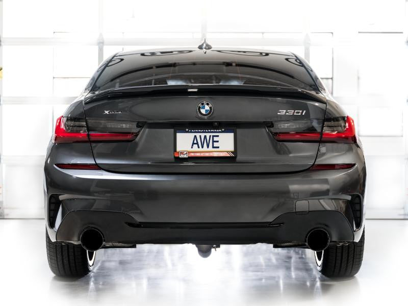 AWE Touring Edition Axle Back Exhaust for BMW G2X 330i-430i - Apollo Off-Road