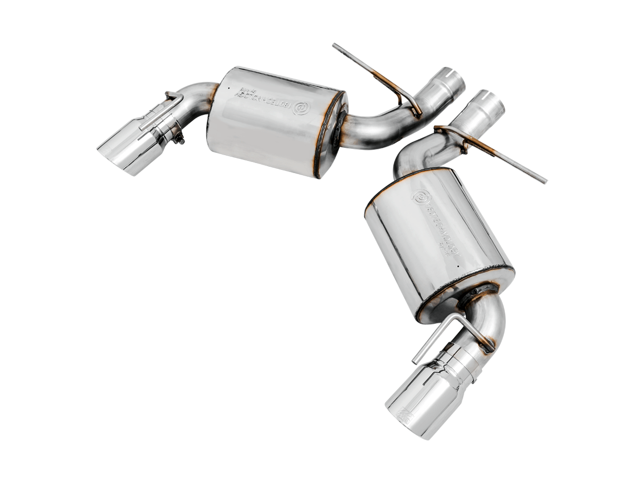 AWE Touring Edition Axle-back Exhaust for Gen6 Camaro SS - Chrome Silver Tips (Dual Outlet) - Apollo Off-Road
