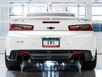AWE Touring Edition Cat-back Exhaust for Gen6 Camaro SS - ZL1 - Non-Resonated - Diamond Black Tips (Quad Outlet) - Apollo Off-Road