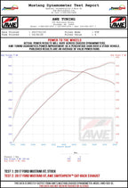 AWE Touring Edition Cat-back Exhaust for S550 Mustang GT - Dual Tip - Diamond Black Tips - Apollo Off-Road