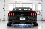 AWE Touring Edition Cat-back Exhaust for S550 Mustang GT - Dual Tip - Diamond Black Tips - Apollo Off-Road
