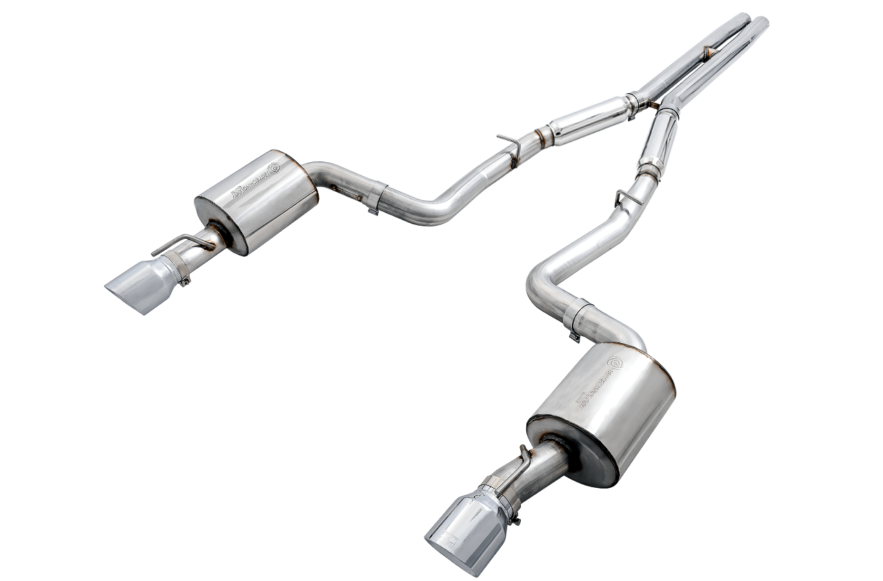 AWE Touring Edition Exhaust for 15+ Charger 6.4 - 6.2 SC - Non-Resonated - Chrome Silver Tips - Apollo Off-Road