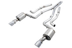 AWE Touring Edition Exhaust for 17+ Charger 5.7 - Non-Resonated - Chrome Silver Tips - Apollo Off-Road