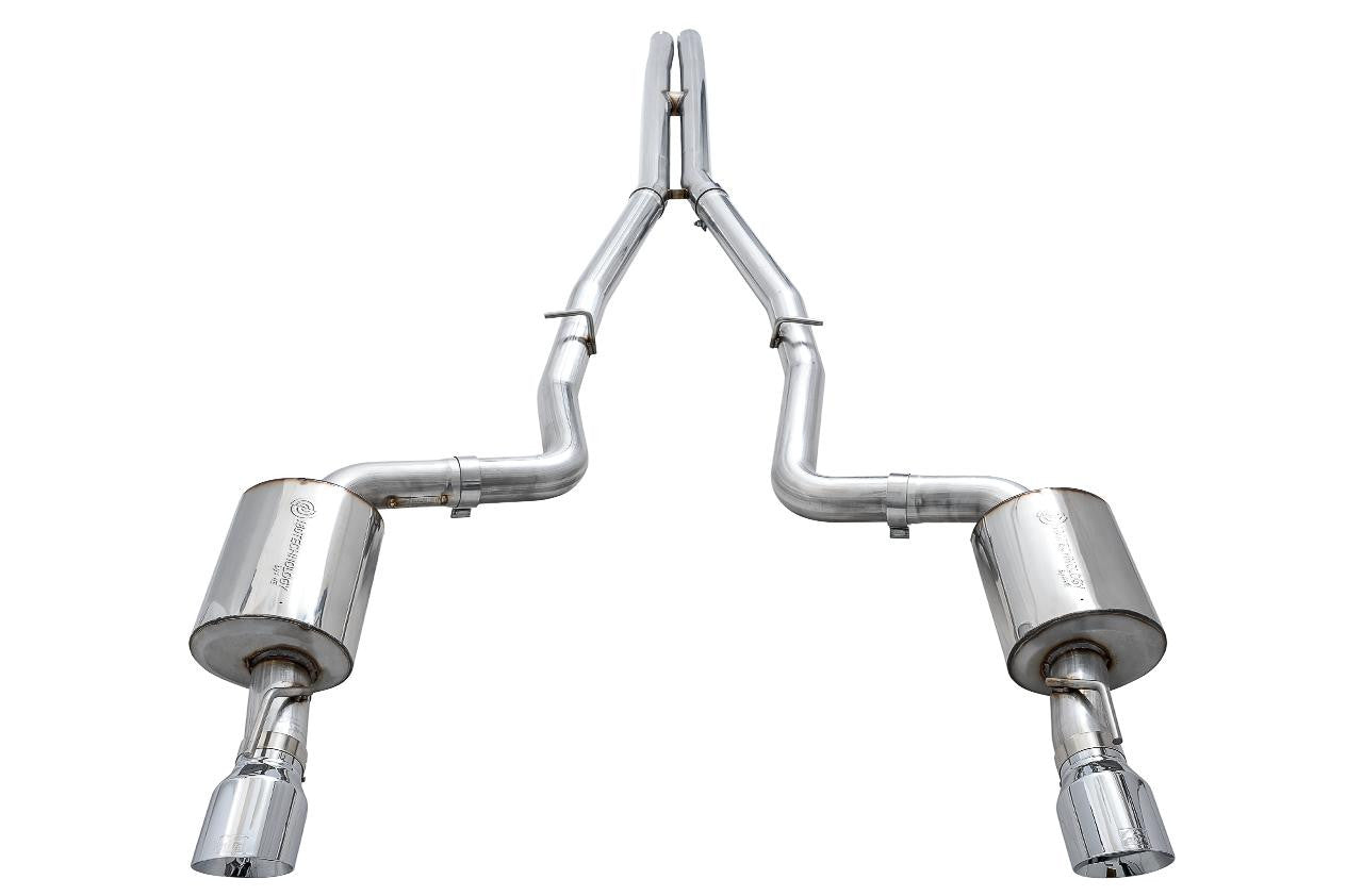 AWE Touring Edition Exhaust for 17+ Charger 5.7 - Non-Resonated - Chrome Silver Tips - Apollo Off-Road