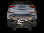 AWE Touring Edition Exhaust for 8R Q5 3.0T Dual Outlet, Chrome Silver Tips - Apollo Off-Road