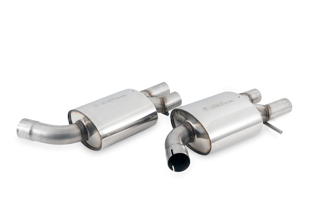 AWE Touring Edition Exhaust for Audi C7.5 A6 3.0T - Quad Outlet, Chrome Silver Tips - Apollo Off-Road