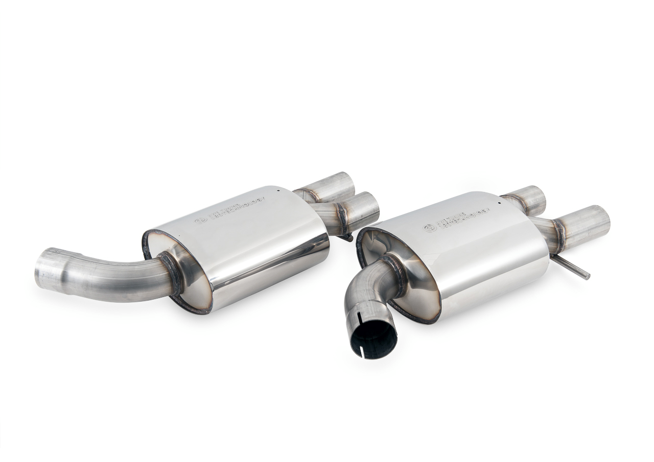 AWE Touring Edition Exhaust for Audi C7.5 A6 3.0T - Quad Outlet, Chrome Silver Tips - Apollo Off-Road