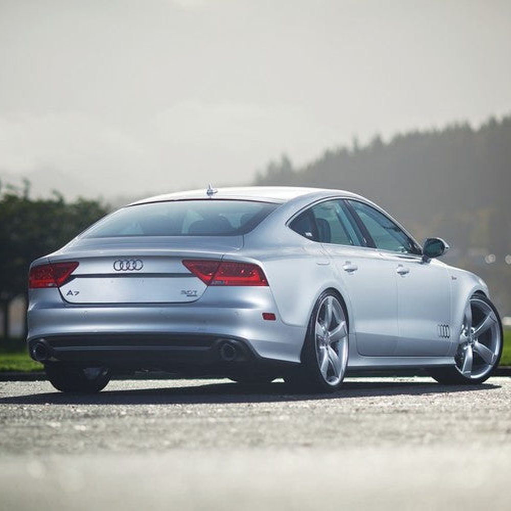 AWE Touring Edition Exhaust for Audi C7 A7 3.0T - Dual Outlet, Chrome Silver Tips - Apollo Off-Road