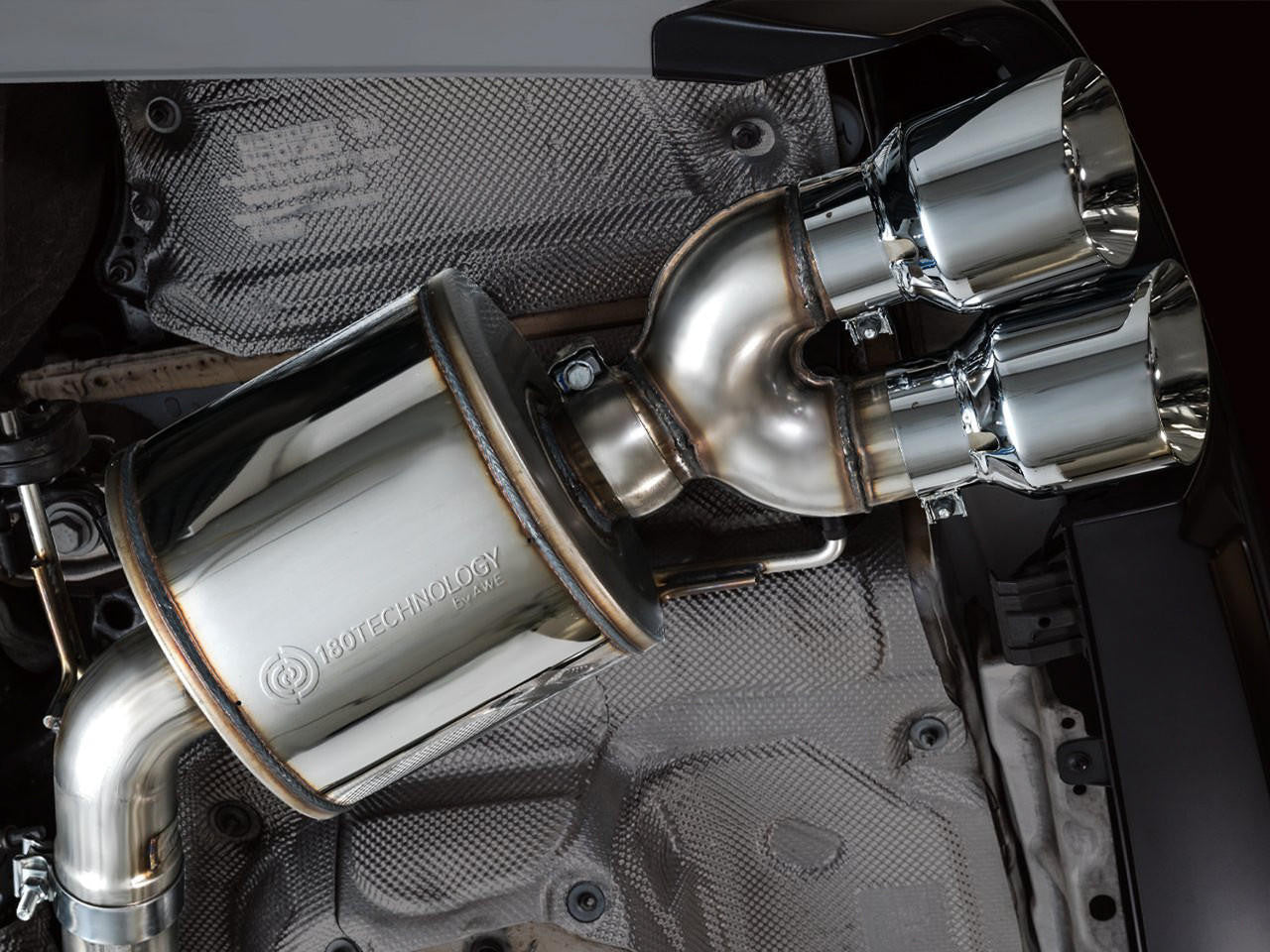 AWE Touring Edition Exhaust for Audi C8 S6-S7 - Chrome Silver Tips - Apollo Off-Road