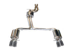 AWE Touring Edition Exhaust for Audi S5 3.0T - Chrome Silver Tips (102mm) - Apollo Off-Road