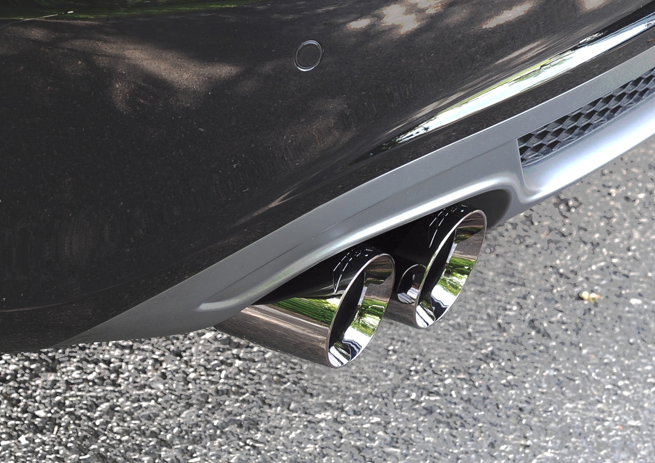 AWE Touring Edition Exhaust for B8 A4 2.0T - Single Side, Chrome Silver Tips - Apollo Off-Road
