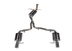 AWE Touring Edition Exhaust for B8 A5 2.0T - Dual Outlet, Chrome Silver Tips - Apollo Off-Road