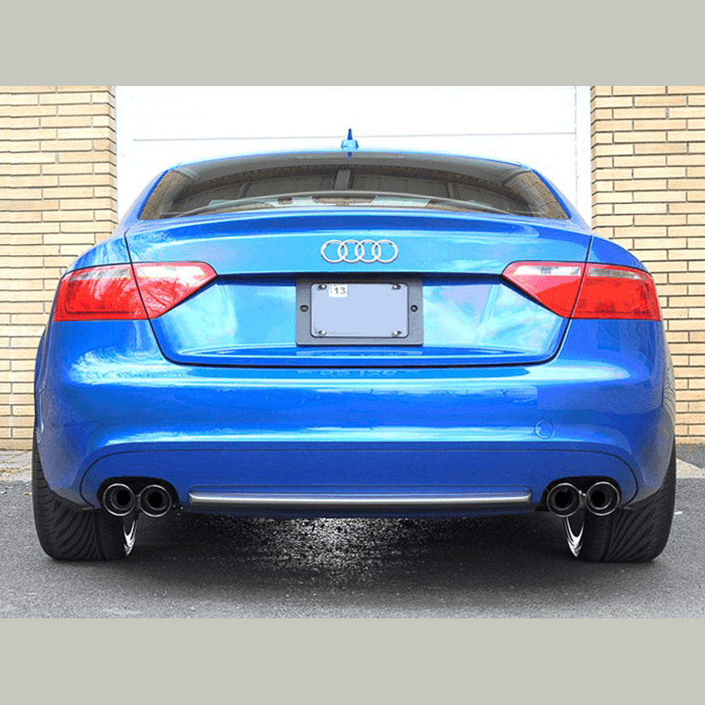 AWE Touring Edition Exhaust for B8 A5 2.0T - Quad Outlet, Diamond Black Tips - Apollo Off-Road