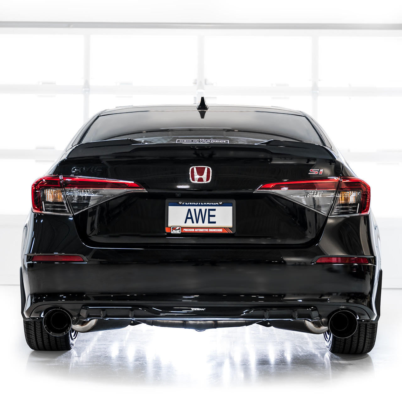 AWE Touring Edition Exhaust for FE1 Civic Si-DE4 Acura Integra - Apollo Off-Road
