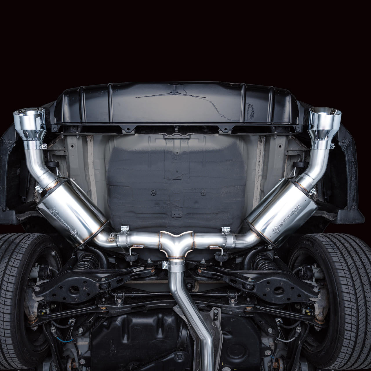 AWE Touring Edition Exhaust for FE1 Civic Si-DE4 Acura Integra - Chrome Silver Tips - Apollo Off-Road