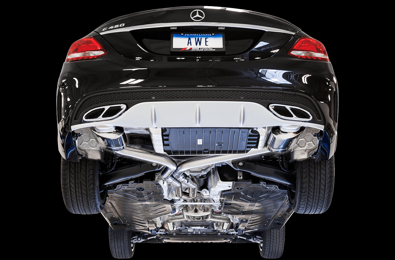 AWE Touring Edition Exhaust for Mercedes-Benz W205 AMG C43 - C450 - C400 - Apollo Off-Road