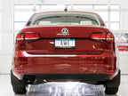AWE Touring Edition Exhaust for MK6 Jetta 1.4T - Diamond Black Tips - Apollo Off-Road
