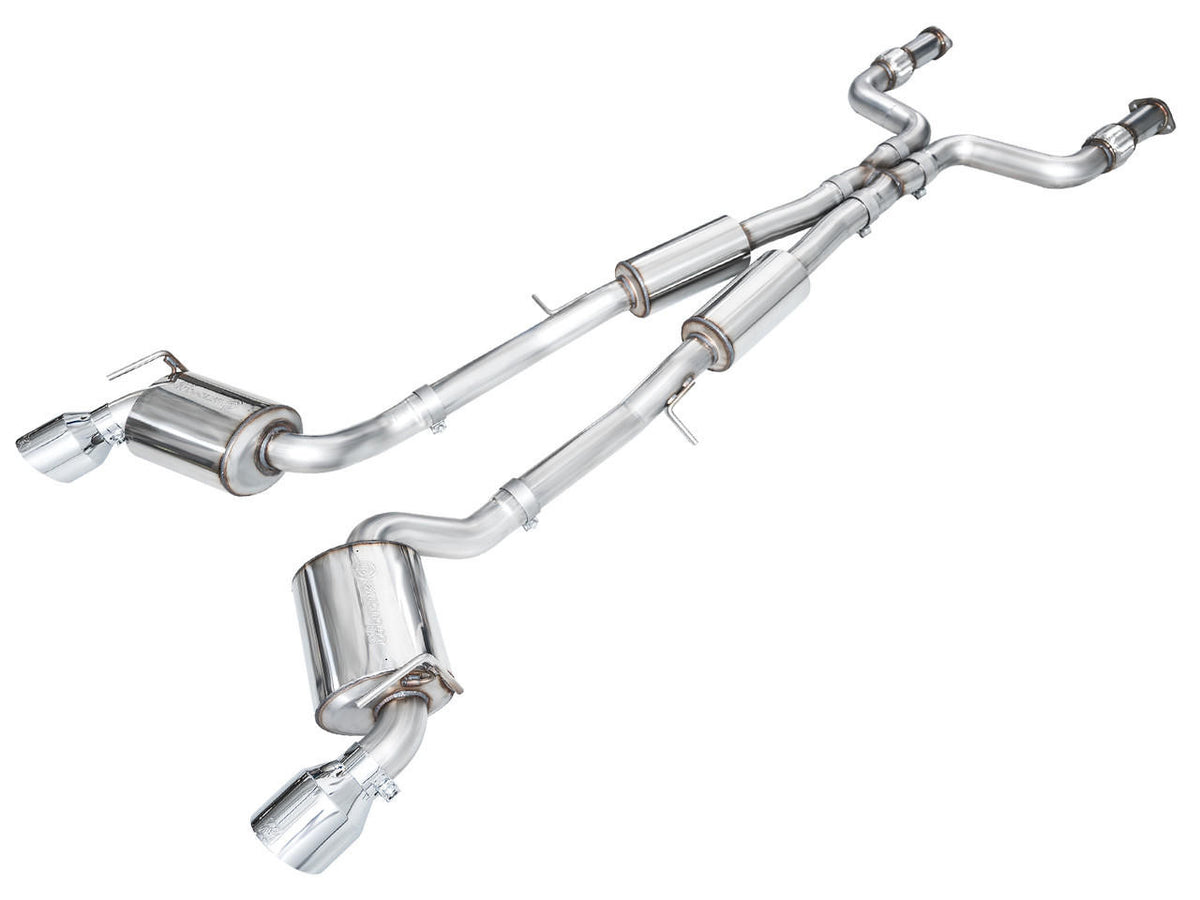AWE Touring Edition Exhaust for Nissan Z - Chrome Silver Tips - Apollo Off-Road