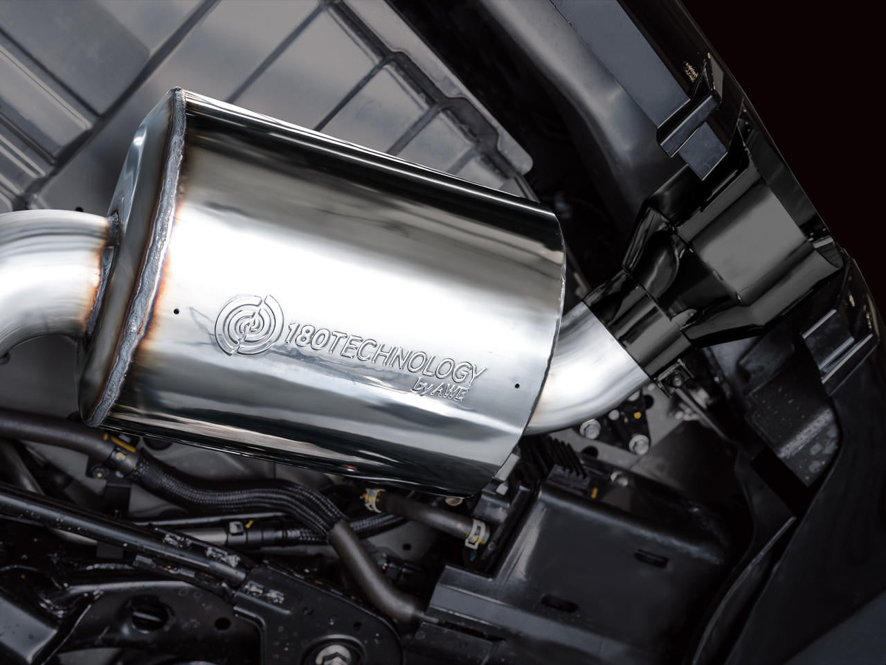AWE Touring Edition Exhaust for Nissan Z - Diamond Black Tips - Apollo Off-Road