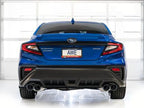 AWE Touring Edition Exhaust for VB Subaru WRX - Chrome Silver Tips - Apollo Off-Road