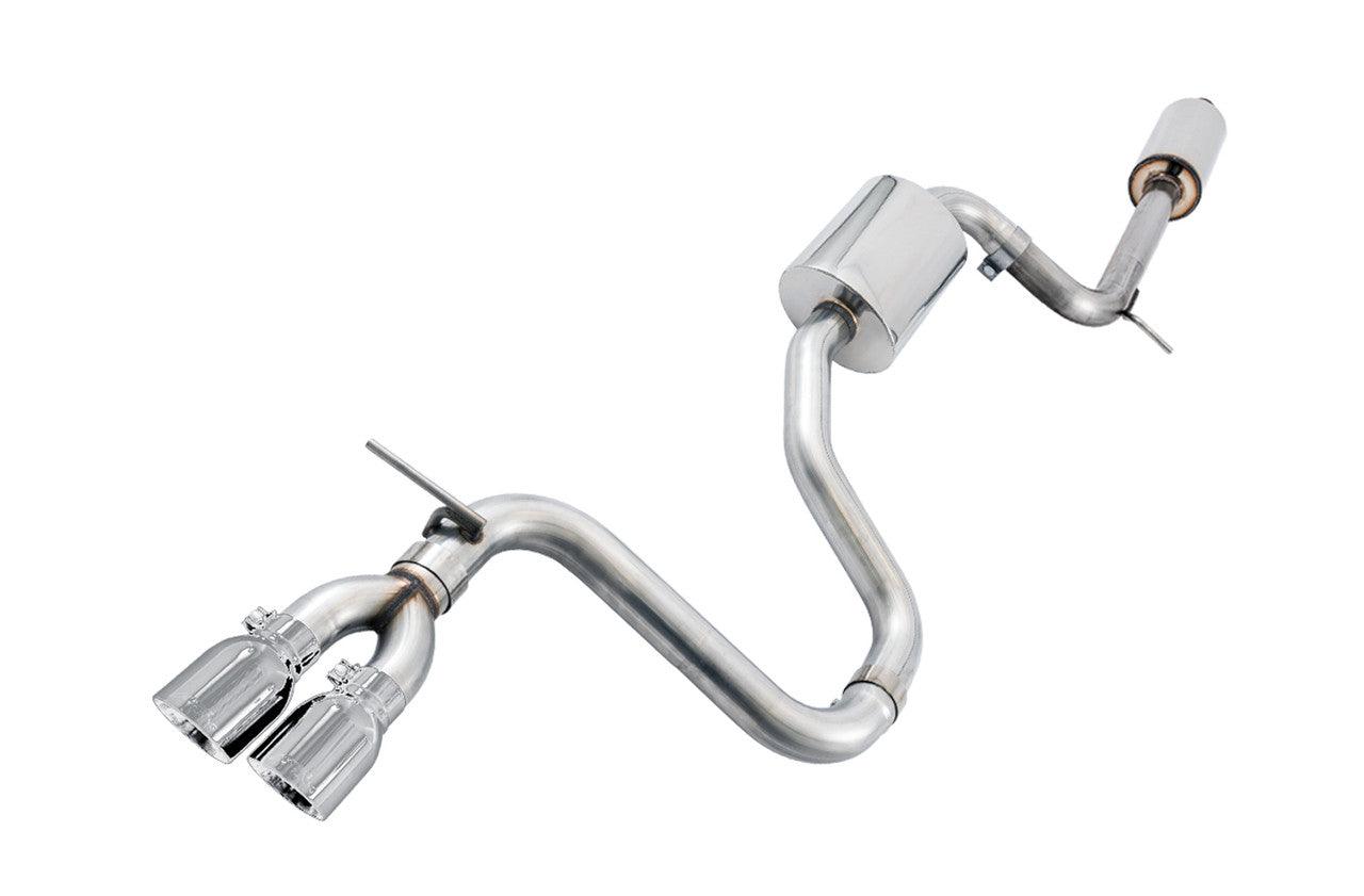 AWE Touring Edition Exhaust for VW MK7 Golf 1.8T - Chrome Silver Tips (90mm) - Apollo Off-Road