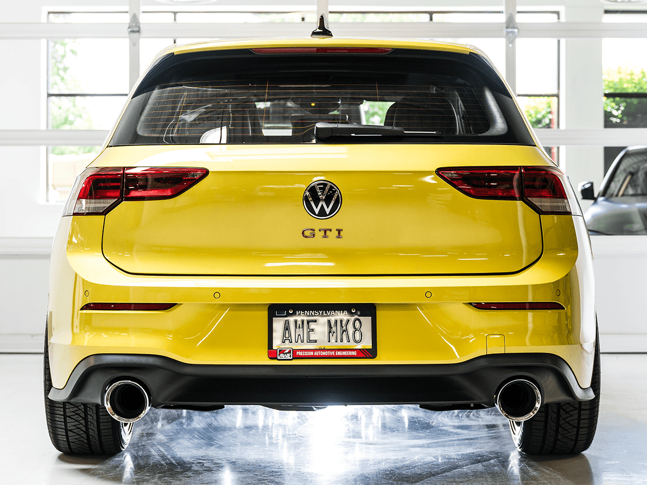 AWE Touring Edition Exhaust for VW MK8 GTI - Chrome Silver Tips - Apollo Off-Road
