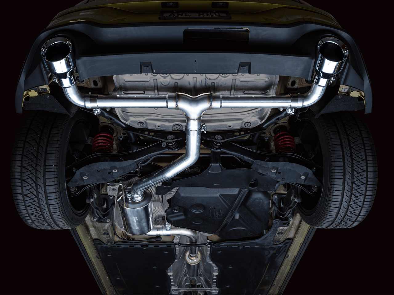 AWE Touring Edition Exhaust for VW MK8 GTI - Chrome Silver Tips - Apollo Off-Road