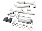 AWE Touring Edition Exhaust for VW MK8 GTI - Diamond Black Tips - Apollo Off-Road