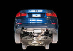 AWE Touring Edition Exhaust + Performance Mid Pipe for BMW F30 320i, Single Side - Diamond Black Tip (90mm) - Apollo Off-Road
