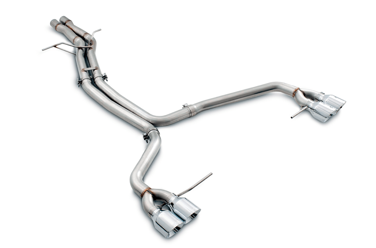 AWE Touring Edition Exhaust System for Porsche Macan S - GTS - Turbo - Chrome Silver 102mm Tips - Apollo Off-Road