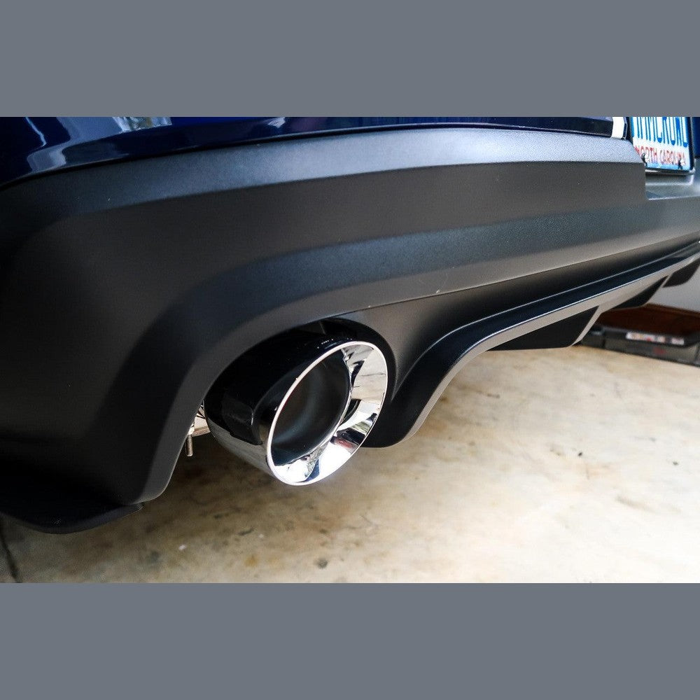 AWE Track Edition Axle-back Exhaust for the S197 Ford Mustang GT - Chrome Silver Tips - Apollo Off-Road