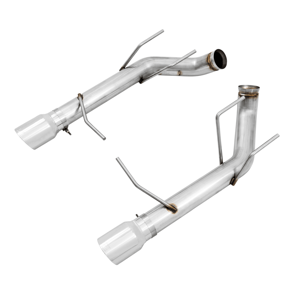 AWE Track Edition Axle-back Exhaust for the S197 Ford Mustang GT - Chrome Silver Tips - Apollo Off-Road