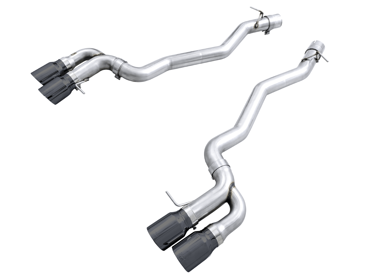 AWE Track Edition Axleback Exhaust for BMW F90 M5 - Diamond Black Tips - Apollo Off-Road
