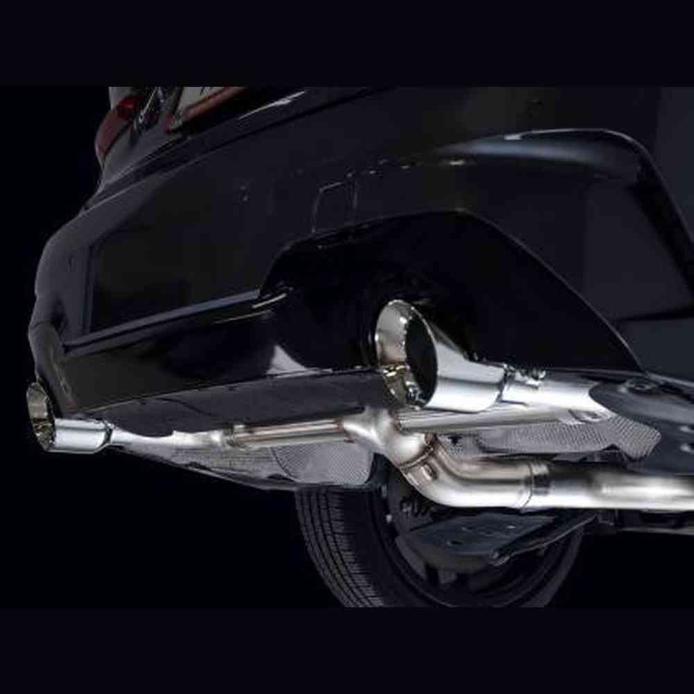 AWE Track Edition Axleback Exhaust for BMW G2X 330i-430i - Chrome Silver - Apollo Off-Road