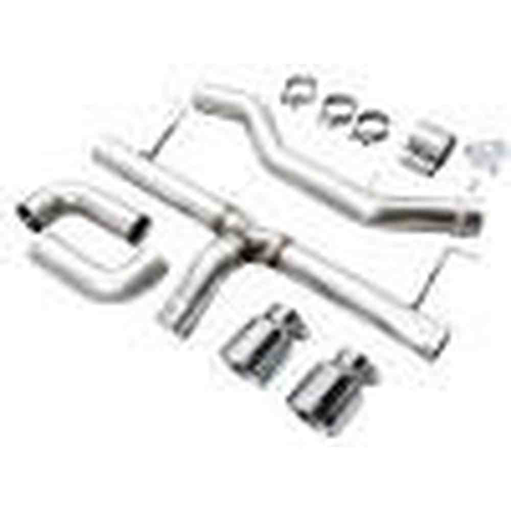 AWE Track Edition Axleback Exhaust for BMW G2X 330i-430i - Chrome Silver - Apollo Off-Road
