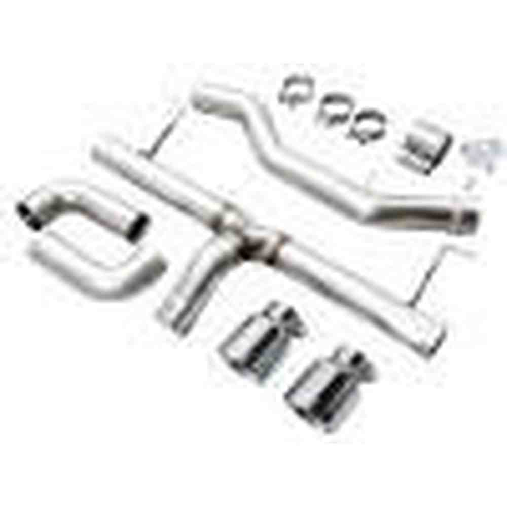 AWE Track Edition Axleback Exhaust for BMW G2X 330i-430i - Chrome Silver - Apollo Off-Road