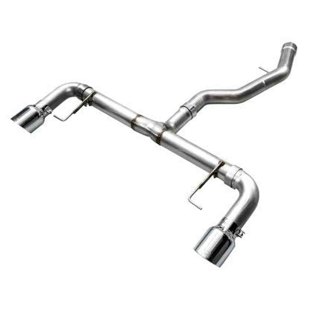 AWE Track Edition Axleback Exhaust for BMW G2X 330i-430i - Chrome Silver - Apollo Off-Road