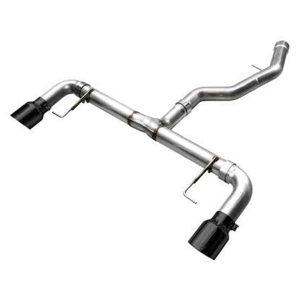 AWE Track Edition Axleback Exhaust for BMW G2X 330i-430i - Diamond Black - Apollo Off-Road
